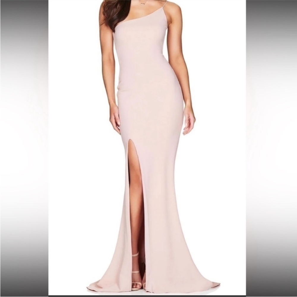 Nookie Pink One-Shoulder Maxi Dress NWT - Picture 6 of 9